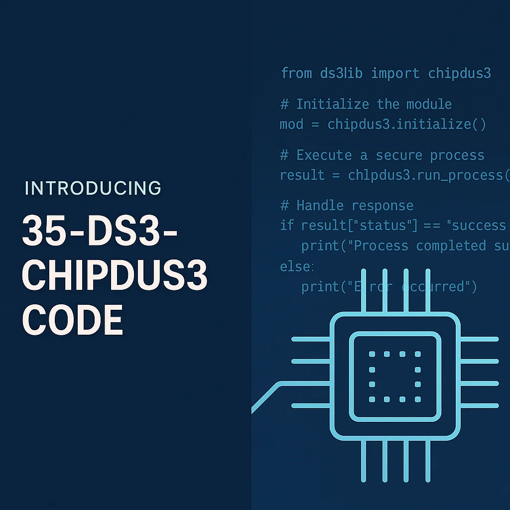 35‑ds3chipdus3 Code